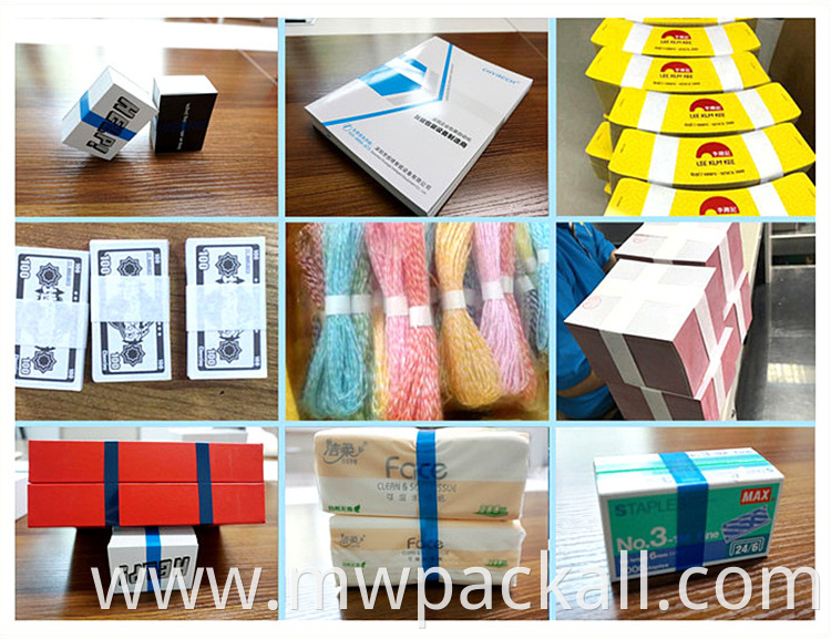 Automatic Belt Bundle Machine Paper Carton Box Strapping Machine/ Automatic Instructions Bundling Machine